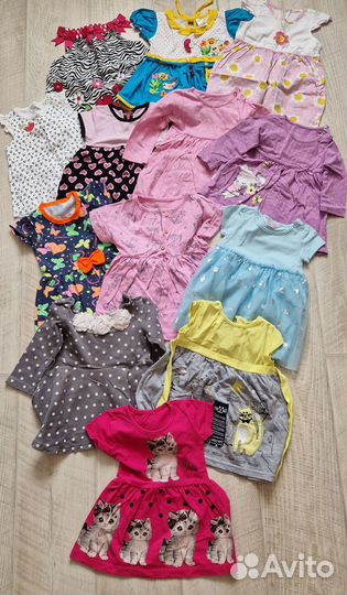 Платье для девочки пакетом