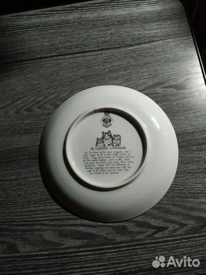 Тарелка настенная СССР Вербилки