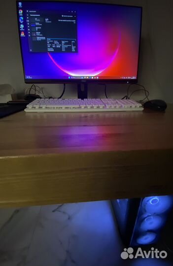 Игровой пк с монитором 165 гц