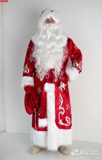 Карнавальный костюм деда мороза и снегурочки