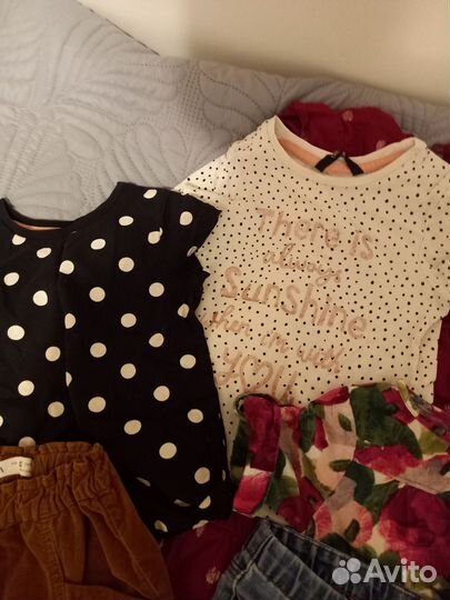 Фирменная одежда на девочку пакетом