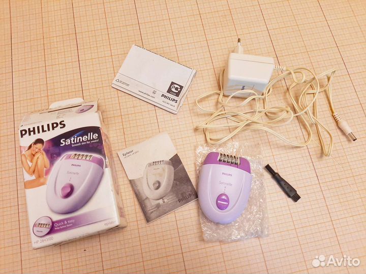 Эпилятор philips satinelle