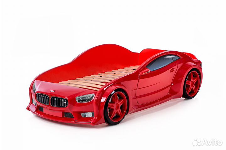 Детская кровать машина серия 