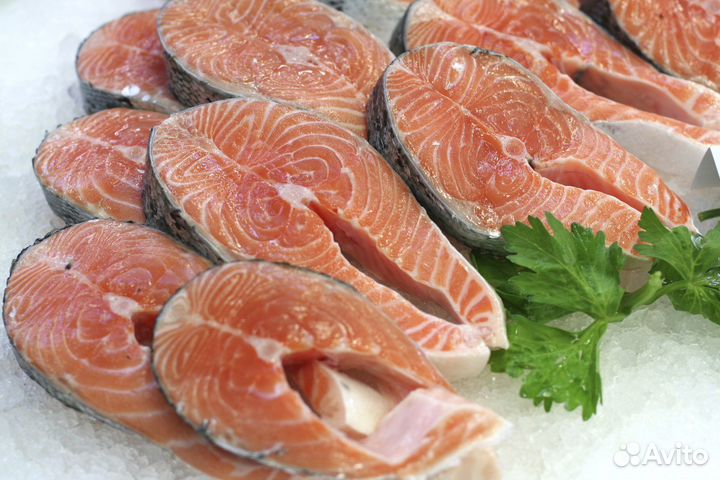 Стейки форели. Из Морской рыбки