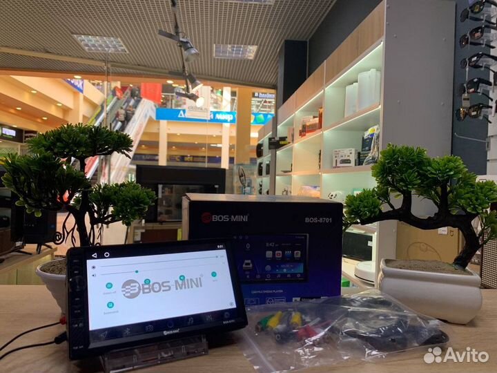 Магнитола 2DIN BOS-mini BOS-8701 2+32 (новая)