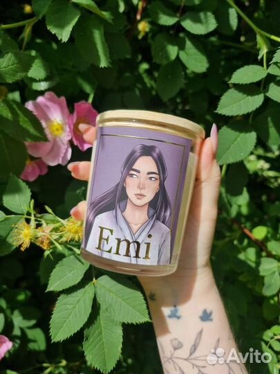 Ароматическая соевая свеча