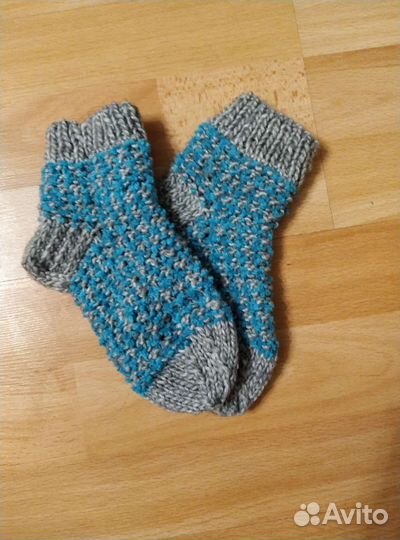 Носки детские вязанные. Ручная работа