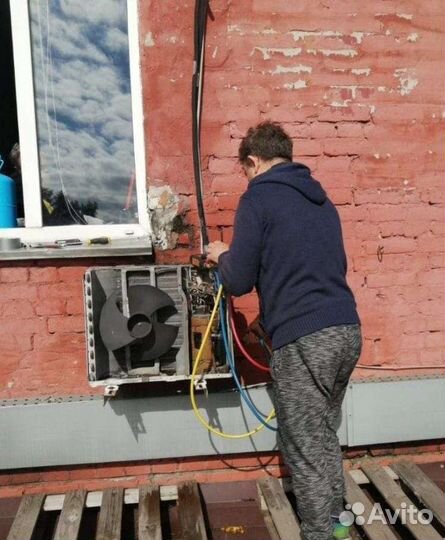 Чистка сплит систем Заправка сплит систем