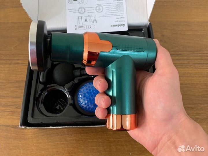 Перкуссионный массажер с нагревом