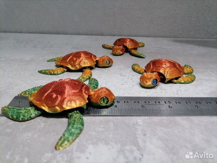 Черепаха подвижная антистресс