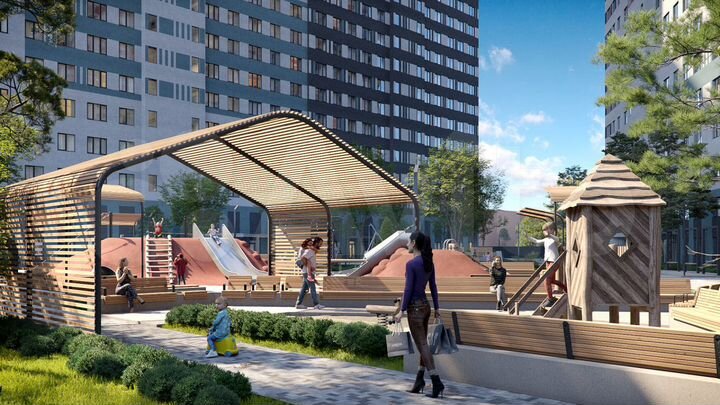 1-к. квартира, 32,2 м², 17/22 эт.