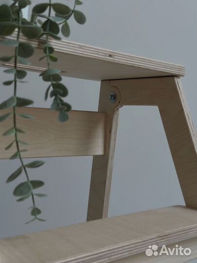 Стремянка деревянная