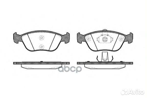 Колодки торм.дисковые 272200 Road house