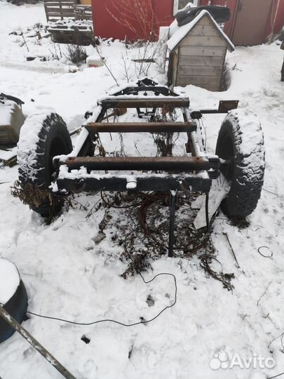 Прицеп телега одноостная