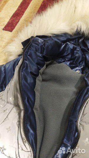 Зимний комбинезон для девочки 92