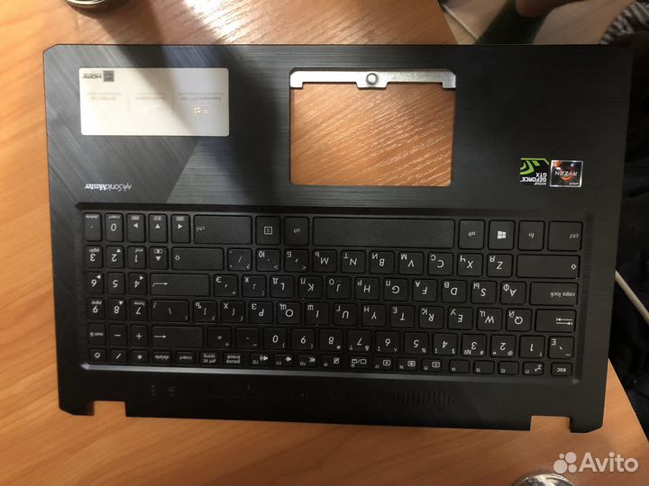 Верхняя крышка с клавиатурой для Asus x570ud