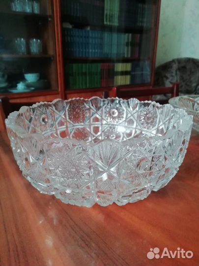 Салатники. Вазы. хрустальные