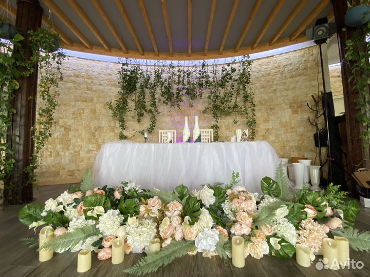 Свадебный флорист, услуги флориста на мероприятия