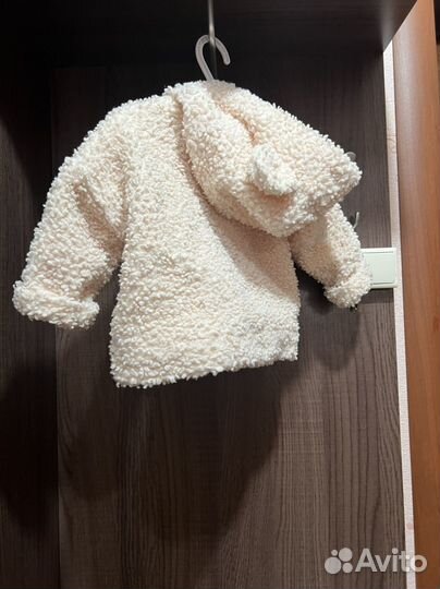 Куртка плюшевая для девочки 80 86