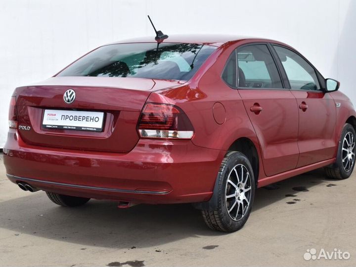 Volkswagen Polo 1.4 AMT, 2019, 66 720 км