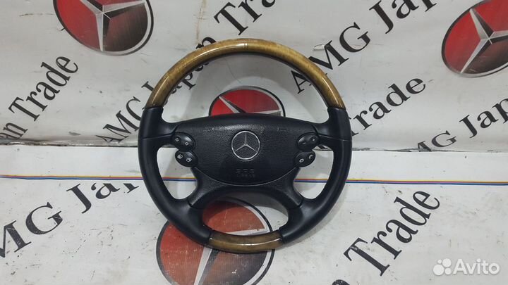 Руль в сборе на Mercedes-Benz W211 W219 R230