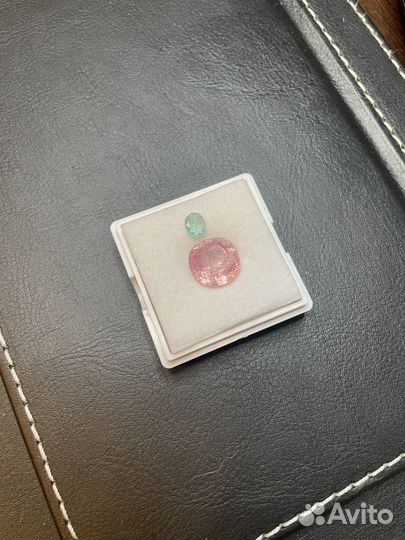 Природный турмалин 10 карат и параиба 0,47