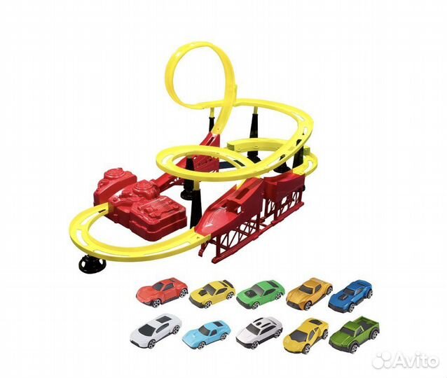 Автотрек с машинками