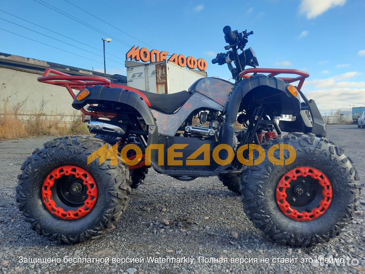 Квадроцикл Classic ATV new Red + шлем