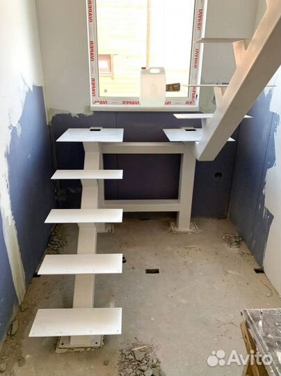 Лестницы прямые под ключ