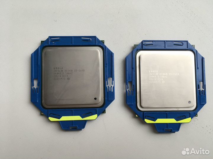 Процессоры Xeon E5-2640-2670