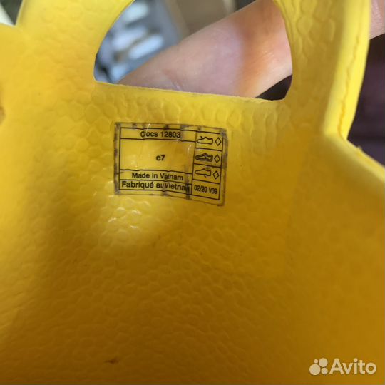 Crocs сапоги 24