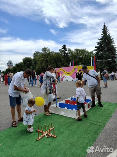 Настольные деревянные игры, бокс-хоккей