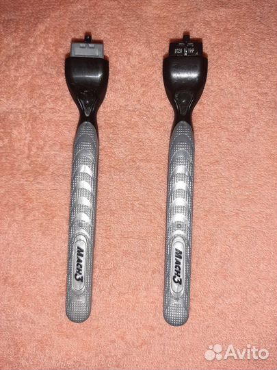 Бритвеный станок Gillette Mach 3 и Schick