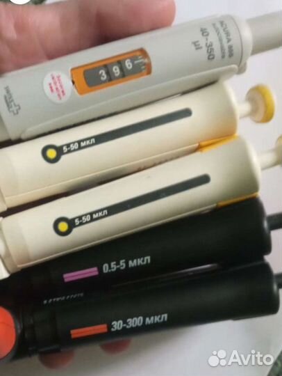 Микропипетка (дозатор) микролитровая