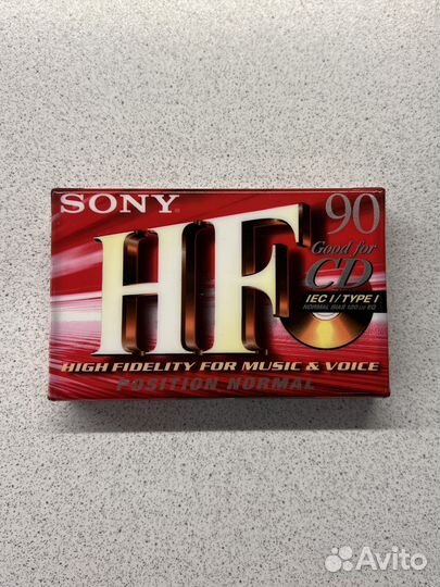 Аудиокассета Sony HF 90