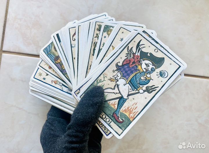 Trionfi della luna мини таро