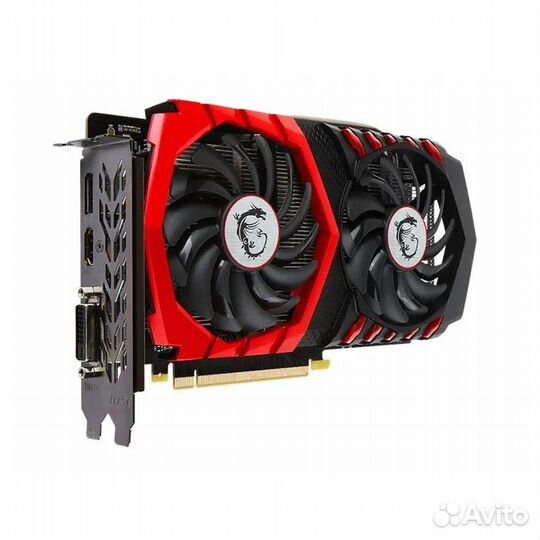 Видеокарта MSI GeForce GTX 1050 Ti gaming X 4Gb
