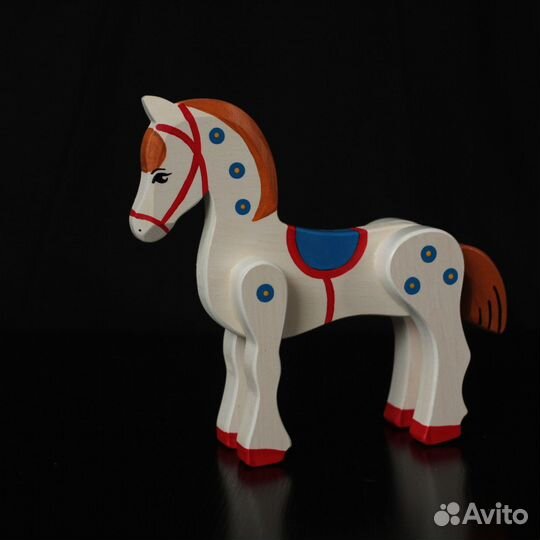 Щелкунчик с конем Новогодний подарок