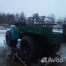 Охотник-М 4х4 15 л.с., шкивы, плавающий снегоболотоход каракат с переломной рамой