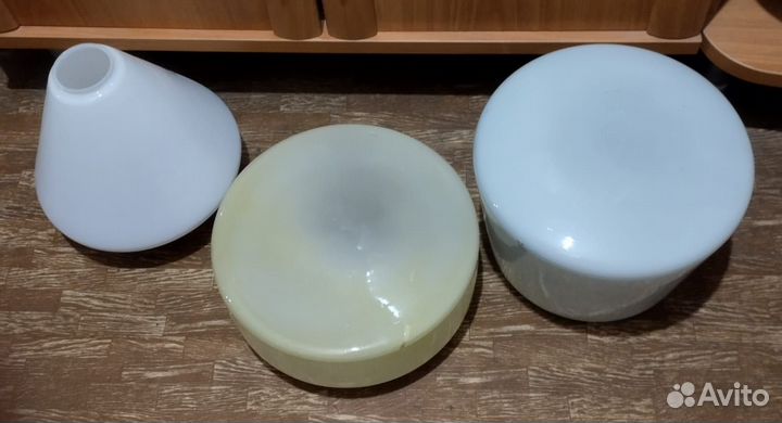 Плафон СССР молочное стекло