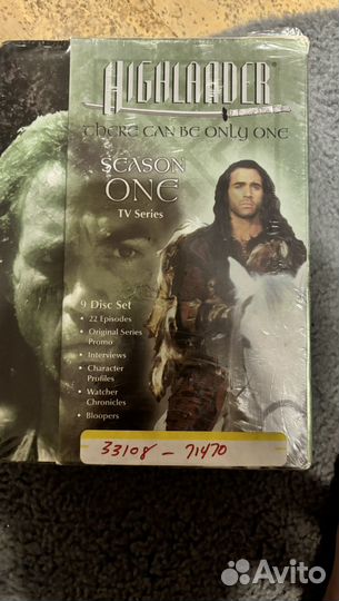 Dvd фильмы highlander