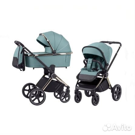 Коляска 2в1 Carrello Ultimo 6511 Forest Green Хром