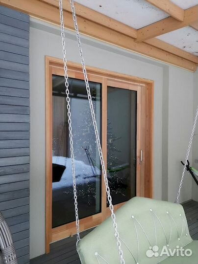 Панорамные окна терассы