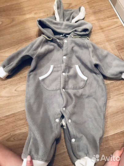 Комбинезон костюм зайчик 74