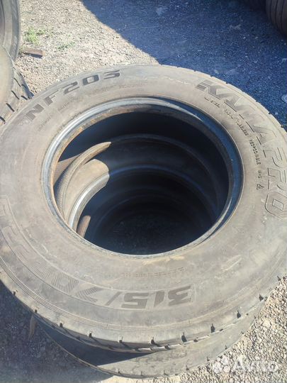 Комплект колёс ведущие 315/70 R22.5 Кама NF201 б/у