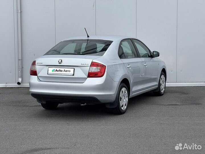 Skoda Rapid 1.6 AT, 2015, 186 346 км