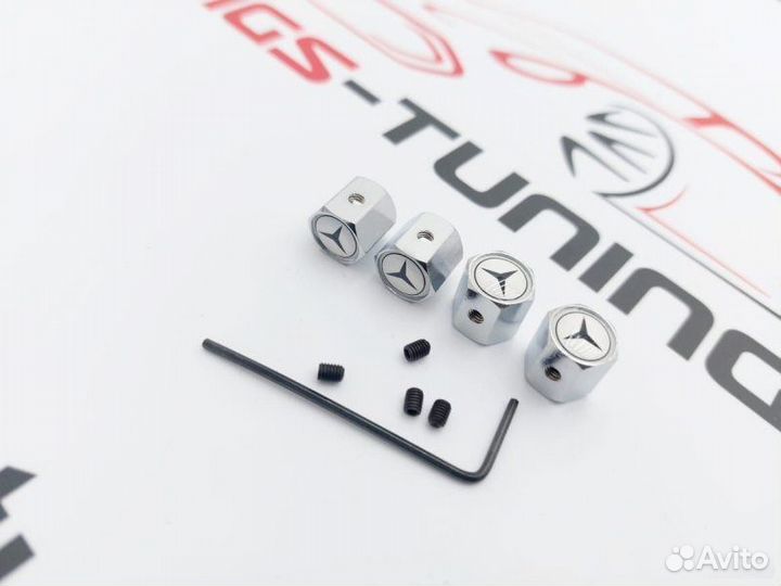 Колпачки на ниппель Mercedes Classic #3 антикража