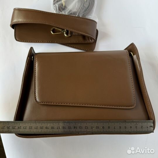 Сумка женская трендовая коричневая