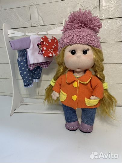 Интерьерная кукла ручной работы