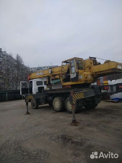 Услуги автокрана 25 тонн частник